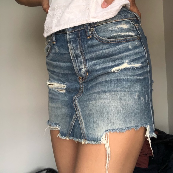 ☆ AE denim skirt ☆ - Picture 4 of 8